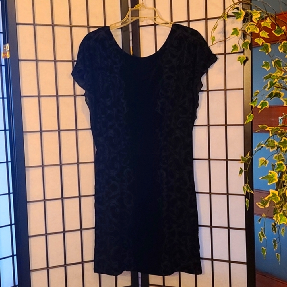 White House Black Market Black cocktail dress.